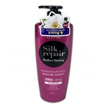 엘라스틴 실크리페어 골드실크샴푸 550ml-O 실크리페어 린스 마린 두피케어 컨디셔너 아르간오일, 쿠팡1 아이스초코 1, 쿠팡1 아이스초코 본상품선택