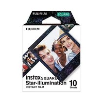 후지필름 인스탁스 스타 일루미 WW1 스퀘어 포맷 필름 instax SQUARE, 스타 일루미_10개 | 단품