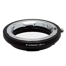 Fotasy Leica M 렌즈를 Leica T Typ 701 18180 18181 미러리스 디지털 카메라 어댑터