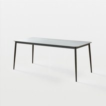 세라믹 6인용 식탁테이블 제주배송가구 T2G4/T2W4C, [T2W4] 화이트