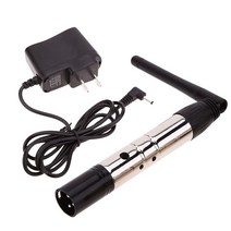 1인방송 라이브장비 Lixada-2.4G Ism Dmx 512 무선 남성 Xlr 송신기 무대 조명 파 파티 안테나 수신기, 08 Female EU Plug Silve