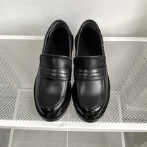 [남녀공용] 커플 키높이 더비 로퍼 페니로퍼 베이직페니