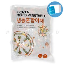 Lansea Frozen Mixed Vegetable 랜시 냉동 혼합야채 (수입) 1kg, 1개