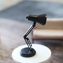 미니어쳐led스탠드모형 미니어쳐램프소품, 화이트