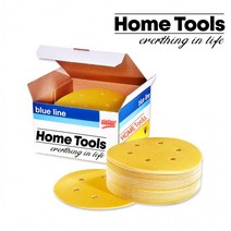 홈툴스 원형사포 5인치 8홀 샌딩페이퍼 50장, 800방(30장)