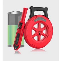 배관로 탐지기 누수 지하 매설물 라인 막힘 감지기, 측량거리 40미터  30세트 무용접 프로브, 1개