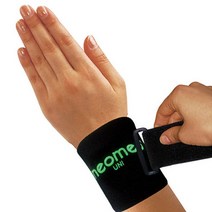 네오메드 손목보호대 헬스 스포츠 농구 야구 테니스 골프 아대 2중 밴드 JC-7520, 1개