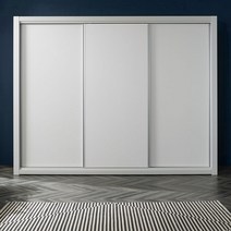 대도갤러리 키높이 클래시 9자 슬라이딩옷장, 01)화이트(유광)
