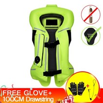 오토바이 자켓 에어백 조끼 모토 크로스 레이싱 시스템 CE 프로텍터, M, Green Airbag Rope 3