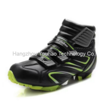 자전거용신발 쇠표범 뉴타입 겨울 산지 자전거 하이탑 자동잠금 라이딩신발 방풍 통기성 보온남성 여성전체, T08-45, C01-TB35-B1430블랙레드