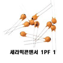 세라믹콘덴서1pF 세1P Ceramic Capacitor 1pF 50v, 100개
