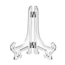 액자받침대(접시받침대)-투명이젤 사진받침대