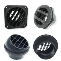 무시동히터 부품 온풍관 헤드 송풍구 42mm 60mm 캠핑카 차박 트럭 화물차 난방 부품, 76 mm 개폐형
