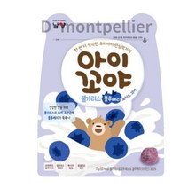 아이꼬야 불가리스 요거트 과자 17 g, 20억 유산균 블루베리, 17g, 90개