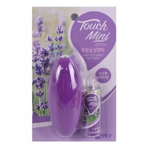 터치미니 화장실 방향제 기계(라벤다향)13ml, 20개