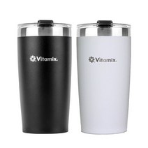 Vitamix 바이타믹스 2-Way 스테인리스 뚜껑 텀블러 VM-T600VM-T600, 화이트