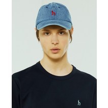 22SS 중청 워싱 퍼피자수 면 볼캡 HZHE2E101N1
