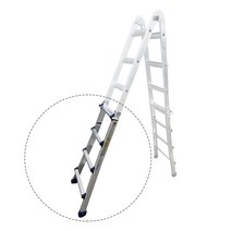 서울금속 LS사다리 4단 겉바 하단 교체용