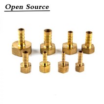 공압 파고다 커넥터 4 6 8 10 12 14 16 19 25mm 호스 바브 암나사 1/8 3/8 황동 파이프 피팅, 05 12mm_02 3/4