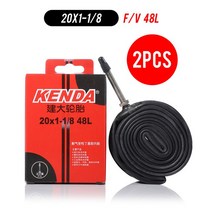 자전거튜브 2pcs 20 인치 Kenda 내부 튜브 20x1.25-1.5 20x1.5 1.75 406rim 451rim Schrader Presta 밸브