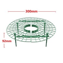 딸기 스탠드 프레임 홀더 발코니 심기 랙 과일 지원 식물 꽃 등반 덩굴 기둥 원예 스탠드, 은