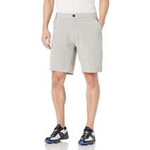 Mossy Oak 남성용 표준 스트레치 골프 반바지 드라이 핏 페일 카키 XL 656682, 2X, Cool Grey