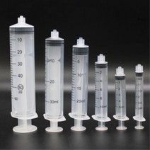 나사모양 루어락 과학실험용 주사기 20ml 과학실습 학습교구