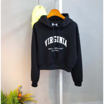 버지니아 후드 크롭맨투맨