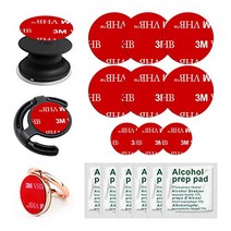 Very High Bond Sticky Adhesive AZXYI 9 Pack Socket Sticky Adhesive Replacement Kit 6 PCs Double-Si, 1, 6 PCs Double-Sided Stickers f