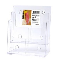 카탈로그 꽂이 A4 2단 235x124x258mm 전단지 홍보 진열대 카다로그 매장입간판 광고판 명함 간판 안내판 안내스탠드