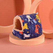 애완 동물 햄스터 둥지 봉제 따뜻하고 편안한 겨울 앵무새 해먹 동굴 케이지 오두막 텐트 조류 용품 여러, 08 08_01 S 8X8cm