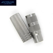 21C낚시 진영 유도탄 뜰채부싱 뜰채 튜닝용 부싱 (연결나사), 15mm(일자형)