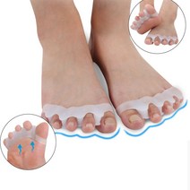 실리콘 발가락골무링 무지외반증기구 보호대 교정 운동 보조기