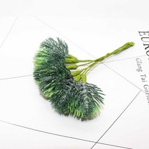 벚꽂 조화 혼합 녹색 식물 꽃 체리 수술 열매 번들 크리스마스 웨딩 케이크 상자 화환 68 개, 03 3