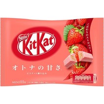 일본 네슬레 킷캣 초콜릿 딸기 맛 11개입, 124.3g, 1개