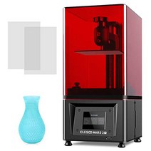 ELEGOO 모노 3D 프린터 Mars 2 Pro MSLA 3D 프린터 UV 광 경화형 LCD 수지 프린터 6인치 2K 흑백 LCD 화면 빠른 인쇄 속도 인쇄 크기 129 x 80 x 160 mm -15447, 마스 2 프로