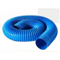 물호스 블루 공업용 배관 주름관호스 산업용 m당 PVC주름관, 파랑 내경 400mm/m