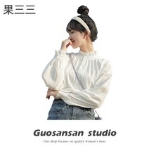 긴소매 새는 것을 줍다 일선 전문점 상점 철회함 원서 여성의류 페블럼라인 와이셔츠 이너 4238003890