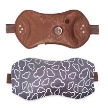 한양 충전식 온수찜질기 무전자파 온수찜질팩, 벨트형-곰돌이그레이