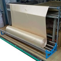 원단 시트지 재단 롤링기 받침대 풀링기 롤러 거치대, 2m x 40cm 이중 섹션 + 걸이 렉