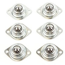 Big Horn 19100 5/8” Conveyor Roller Ball Transfer Bearings Set of 6, 1
