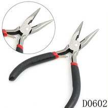 공예 펜치1조각 스테인레스 스틸 바늘 코 펜치 쥬얼리 공구 만들기 블랙 DIY 장비 공예 비즈 장식 수리, 02 D1108
