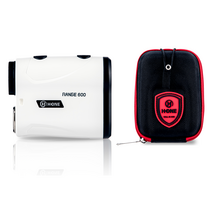 [에이치원] 초미니 초경량 스마트 골프 거리 측정기 RANGE 600 [케이스 +배터리 ]증정 포토리뷰시 스타벅스 쿠폰 제공, RANGE 화이트, 1