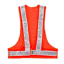 LED 신호수조끼 반영구 MR-503-1 교통안전조끼