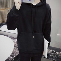 남자 보세 후드 상의 여행옷 패션 기모 티셔츠 코디