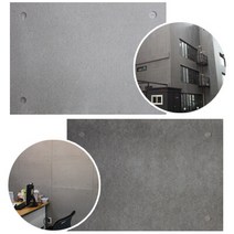 로얄콘(시멘트)보드 원장 4개 콘 4면 면취 두께 6mm x 폭 1220mm 길이 2440mm, 진그레이