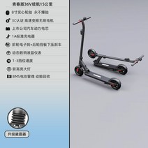 소형 전동킥보드 접이식 2륜 전기 씽씽이 리튬배터리 초경량 접이식 전기 킥보드, 36V, 유스에디션36V브랜드배터리15km
