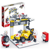 타이어 검사장 자동차블록 유아블록, 혼합색상