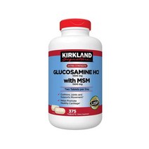 커클랜드 글루코사민HCL1500mg MSM1500mg 375타블렛, 단품