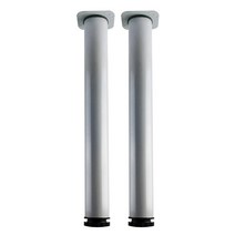 철물의민족 알루미늄 식탁다리 책상다리 700mm 다리발 가구발 상다리 가구부속, 식탁다리 700mm-그레이(철판) 2개